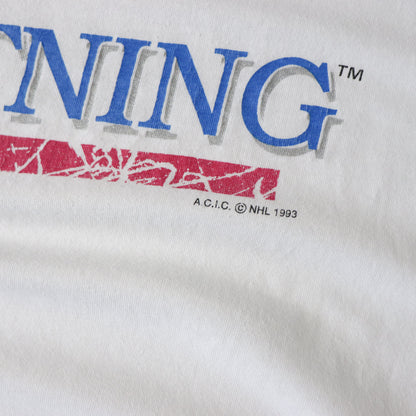 Vintage 1993 Tampa Bay Lightning NHL Tee - L