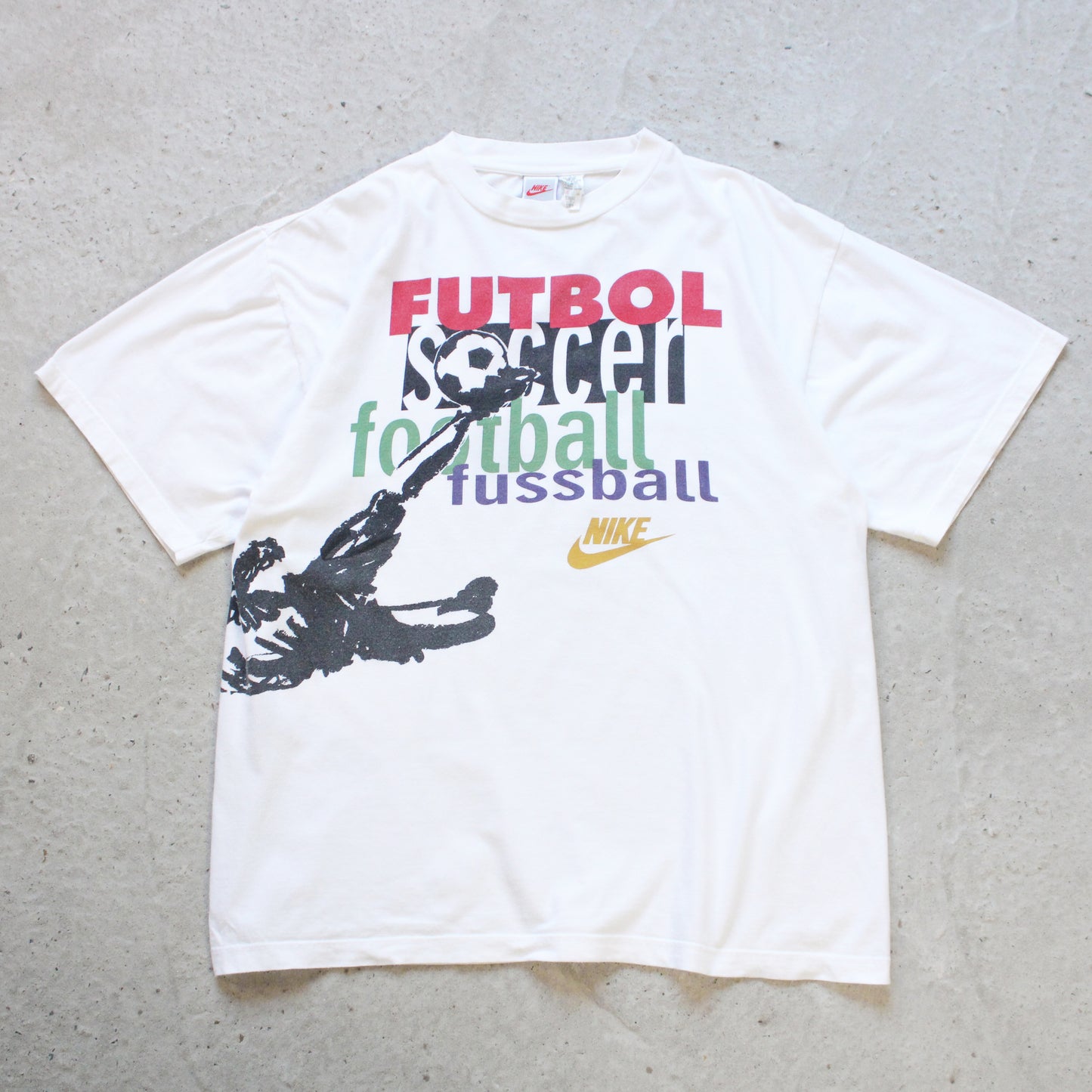 Vintage 1994 Nike World Cup Football Tee - XL