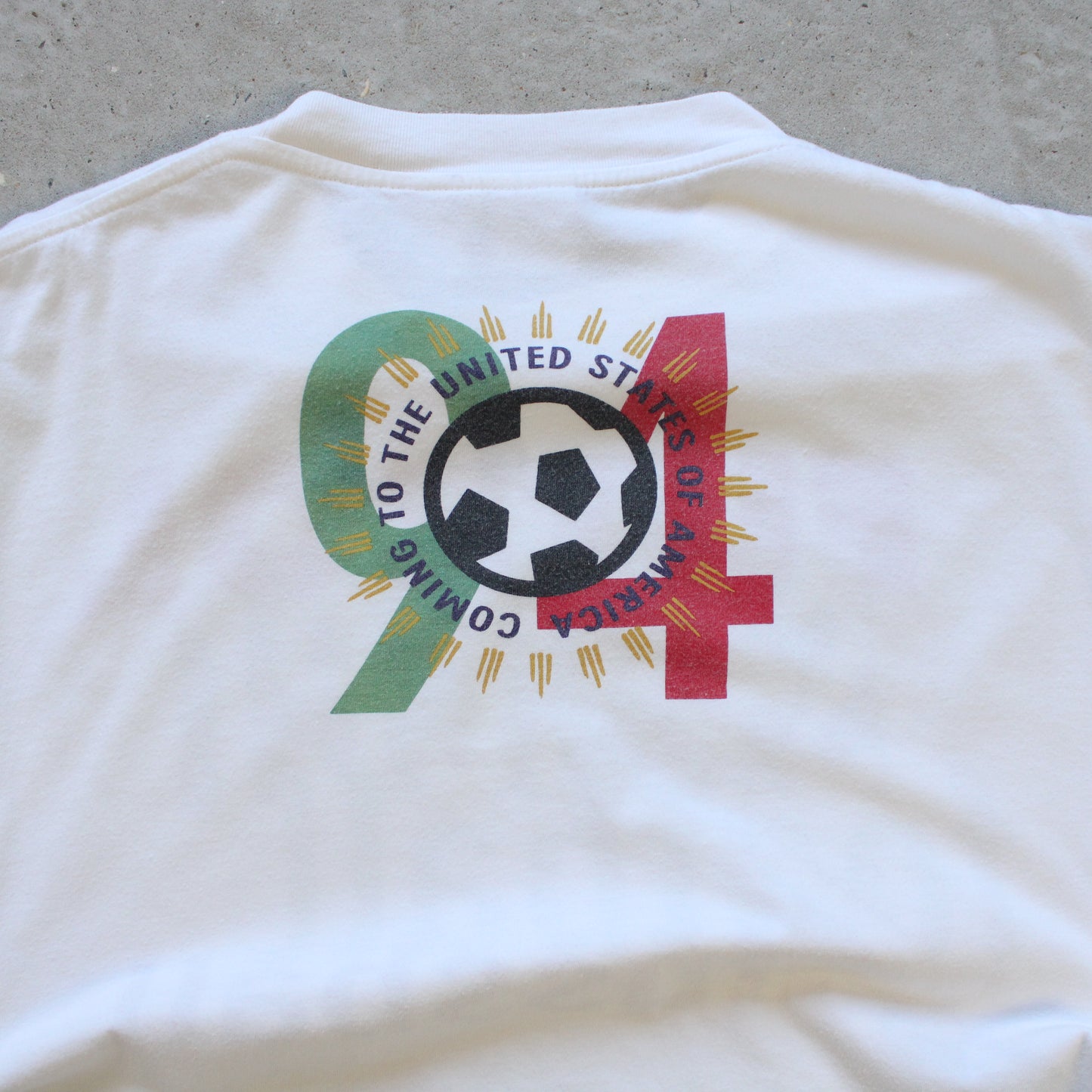 Vintage 1994 Nike World Cup Football Tee - XL