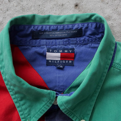 Tommy Hilfiger Lotus Formula 1 Button Up Shirt - 90s (L)