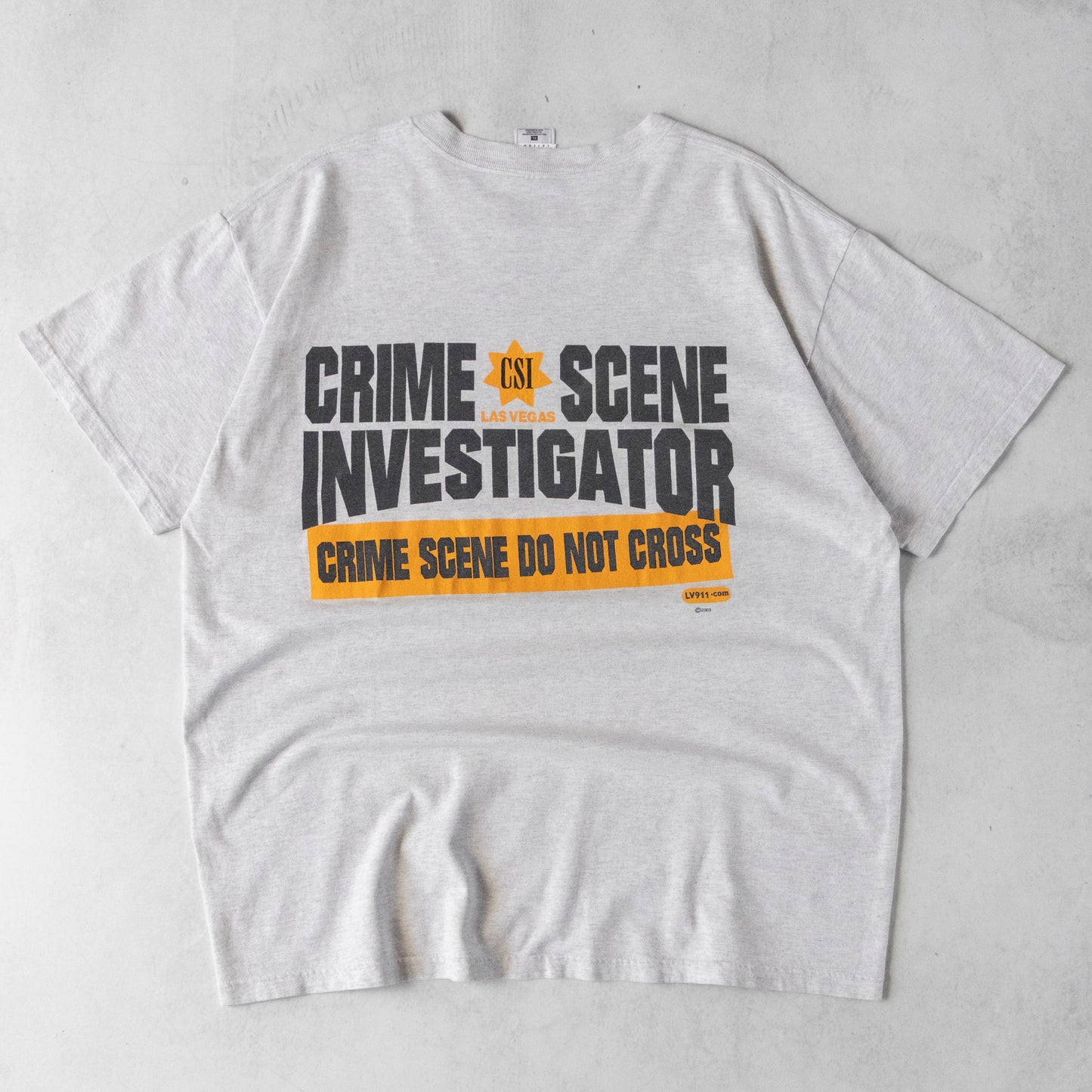 Vintage 2000s CSI Las Vegas Tee - XL