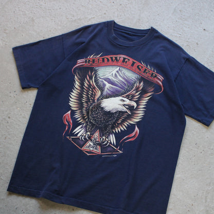 Vintage 1996 Budweiser Eagle Tee - XL