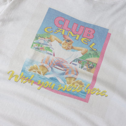 Vintage 90s Camel Cigarettes 'Wish You Were Here' Tee - L