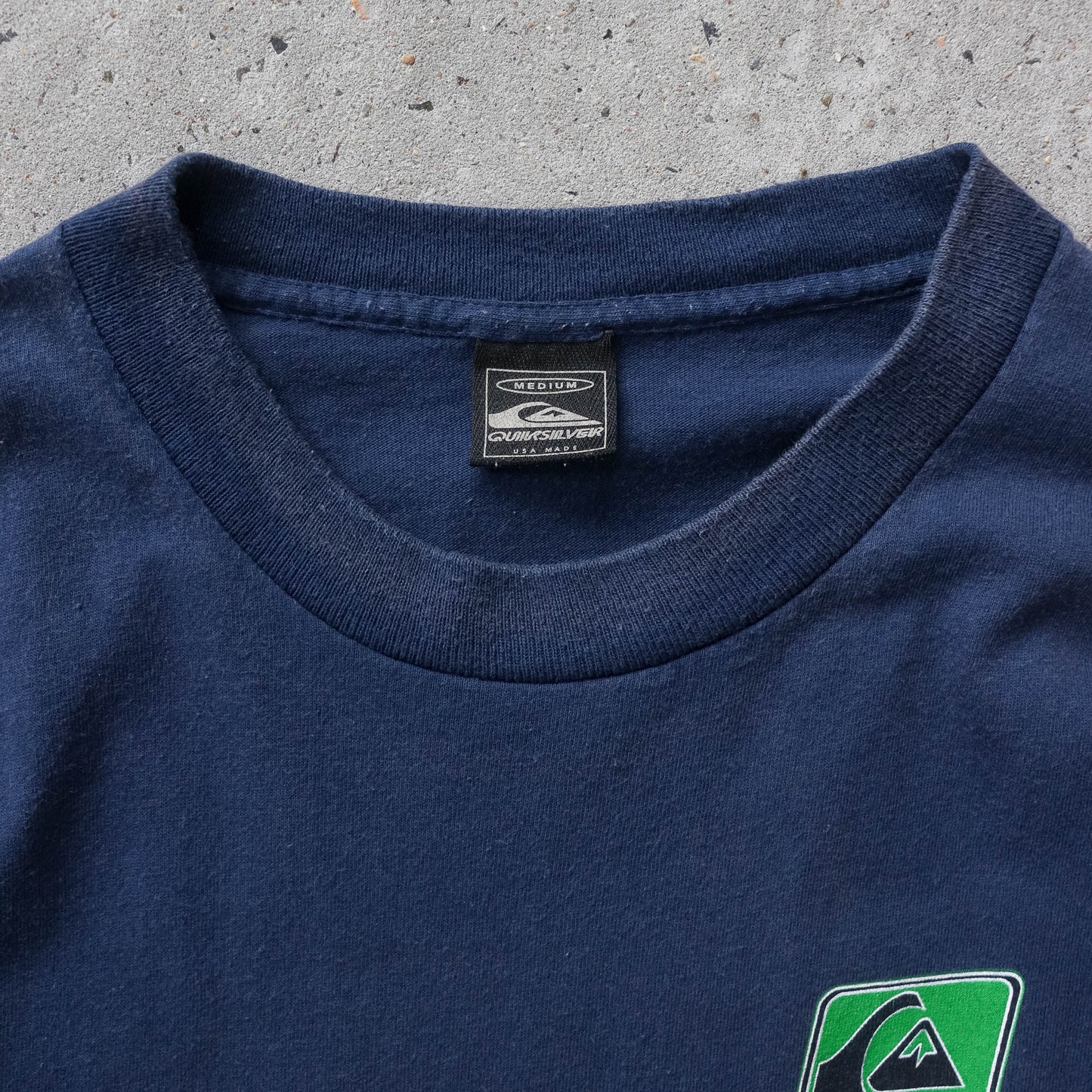 Quiksilver Spellout Tee - 90s (M)