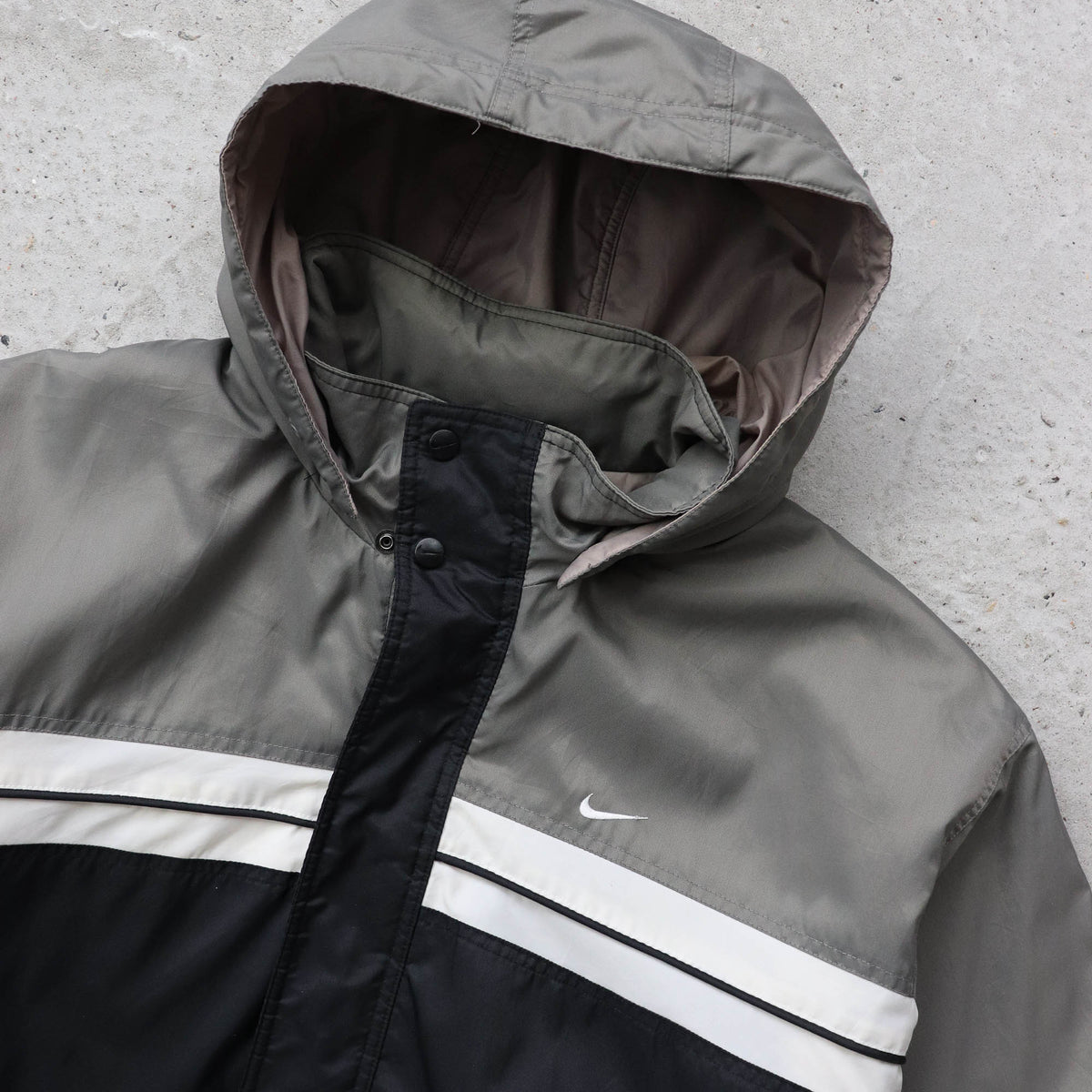 Nike Spellout Quilted Puffer Jacket - 90s (XL)