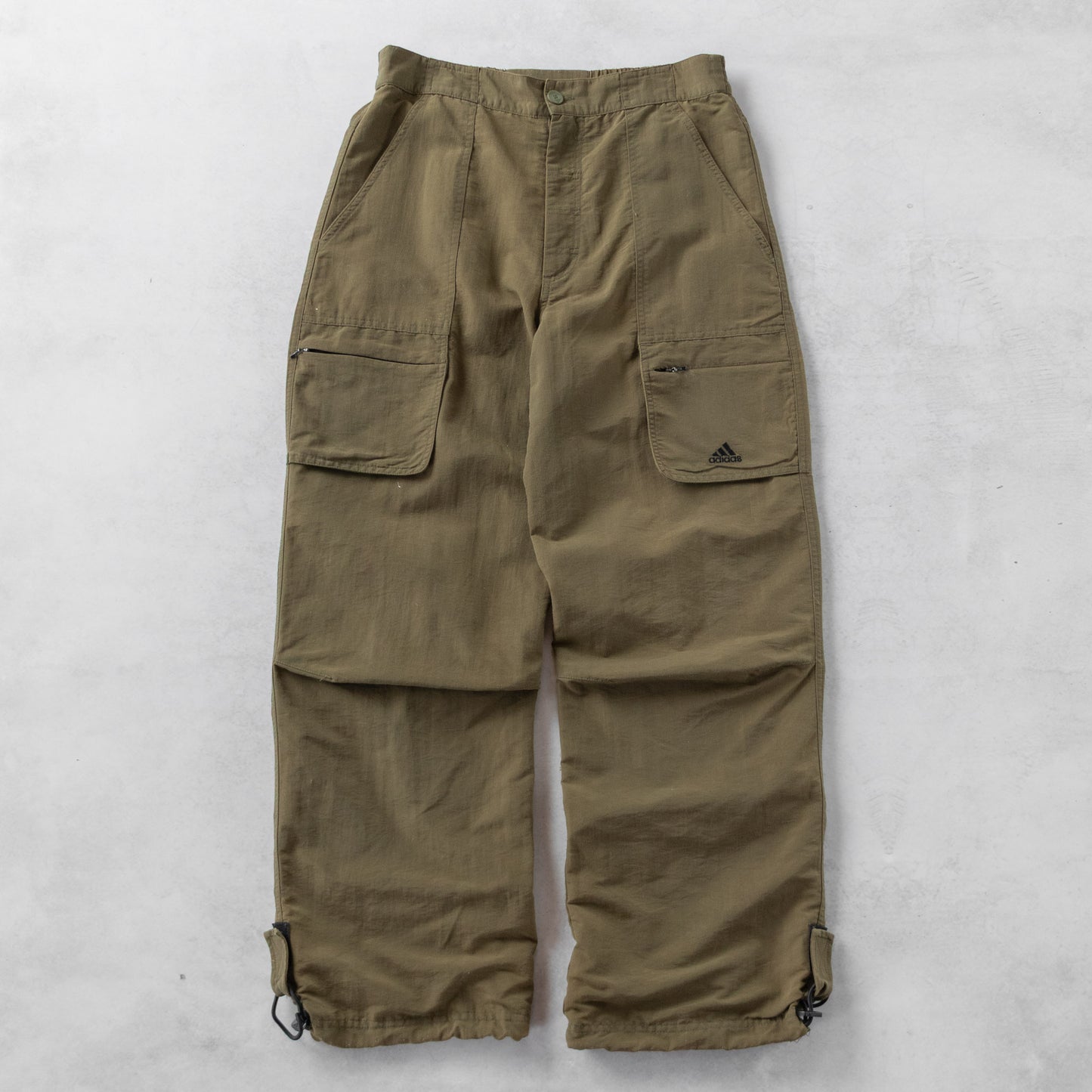 Vintage 90s Adidas Trail Hiking Cargo Pants - S