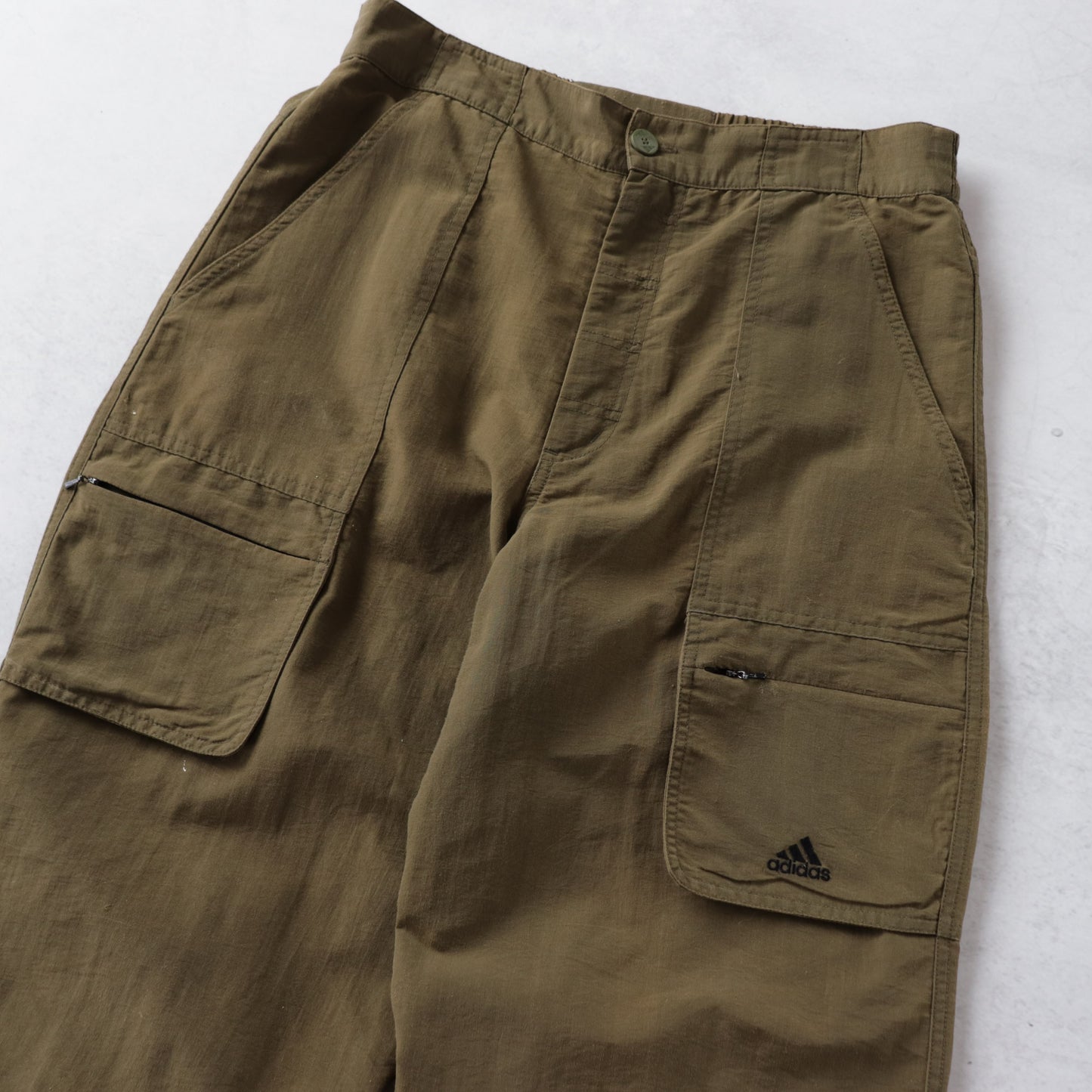 Vintage 90s Adidas Trail Hiking Cargo Pants - S