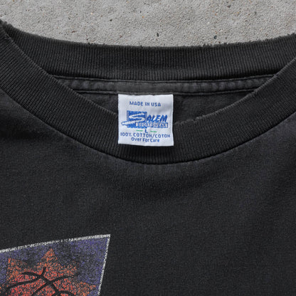 Phoenix Suns Distressed Salem NBA Tee - 90s (L)