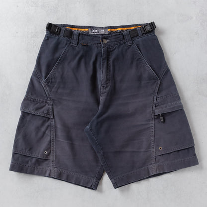 Vintage 90s Oakley Software Cargo Shorts - 32