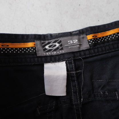 Vintage 90s Oakley Software Cargo Shorts - 32