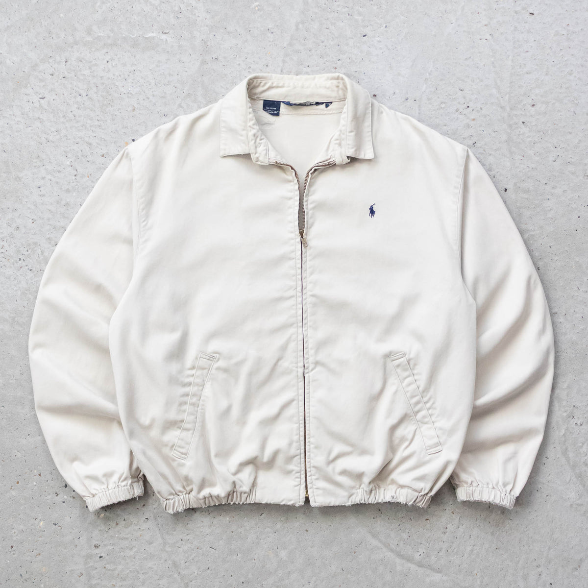 Polo Ralph Lauren Heavy Cotton Harrington Jacket - 90s (L)
