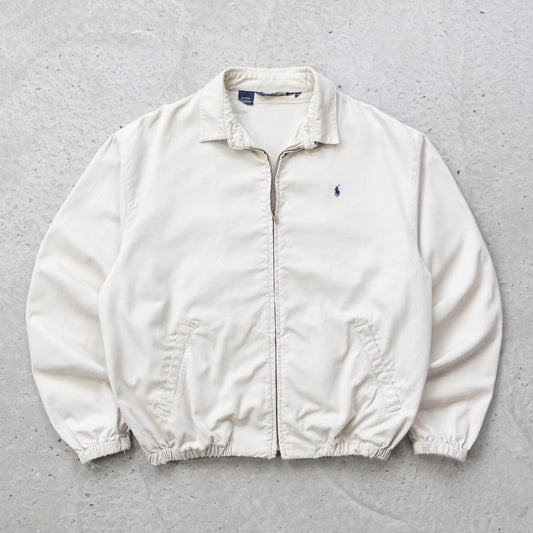 Polo Ralph Lauren Heavy Cotton Harrington Jacket - 90s (L)