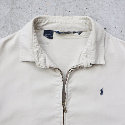 Polo Ralph Lauren Heavy Cotton Harrington Jacket - 90s (L)