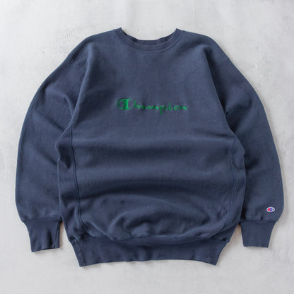 Vintage 90s Champion Reverse Weave Spellout Sweatshirt - XXL