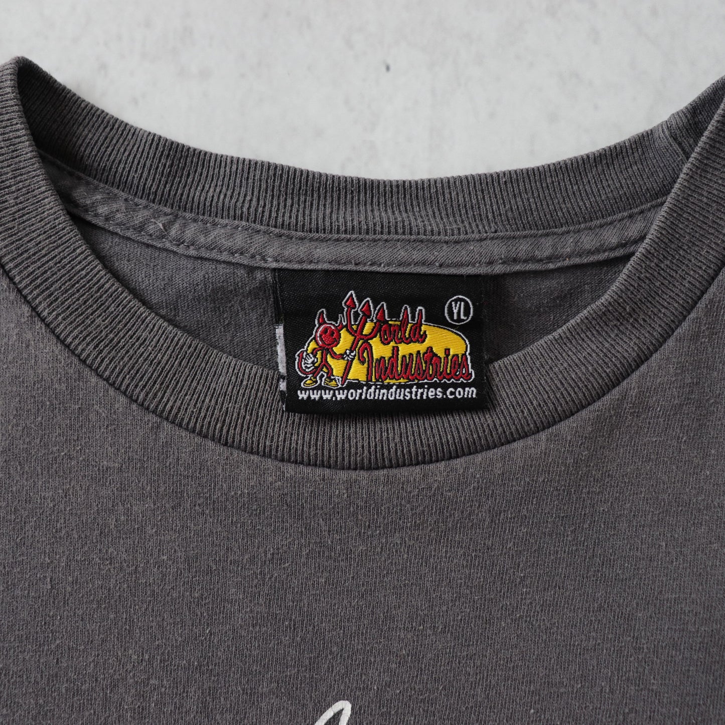 Vintage 90s World Industries Flame Boy Skate Tee - S