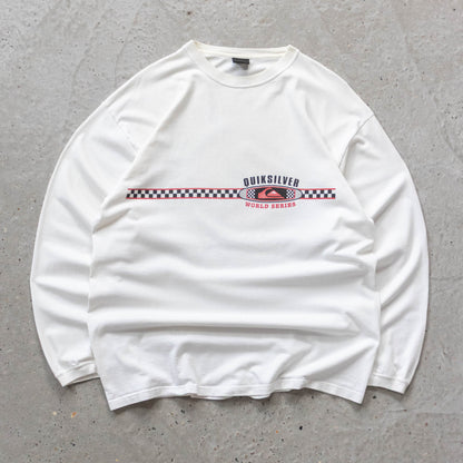 Quiksilver World Series Longsleeve Tee - 90s (L)