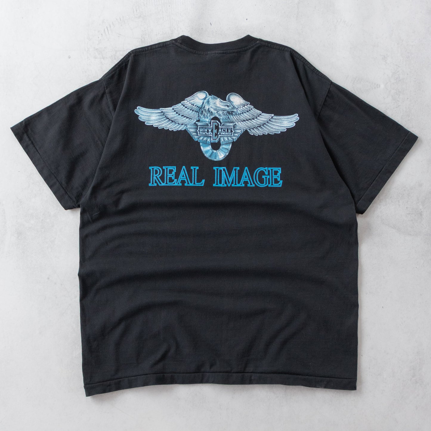 Vintage 90s No Boundaries Biker Tee - XL