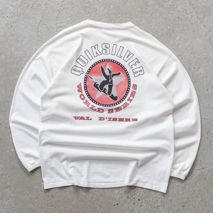 Quiksilver World Series Longsleeve Tee - 90s (L)