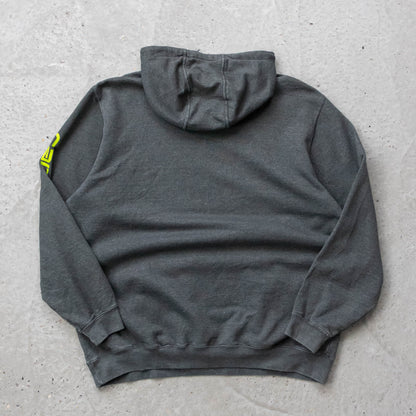 Carhartt Logo Patch Spellout Hoodie - 2000s (XL)