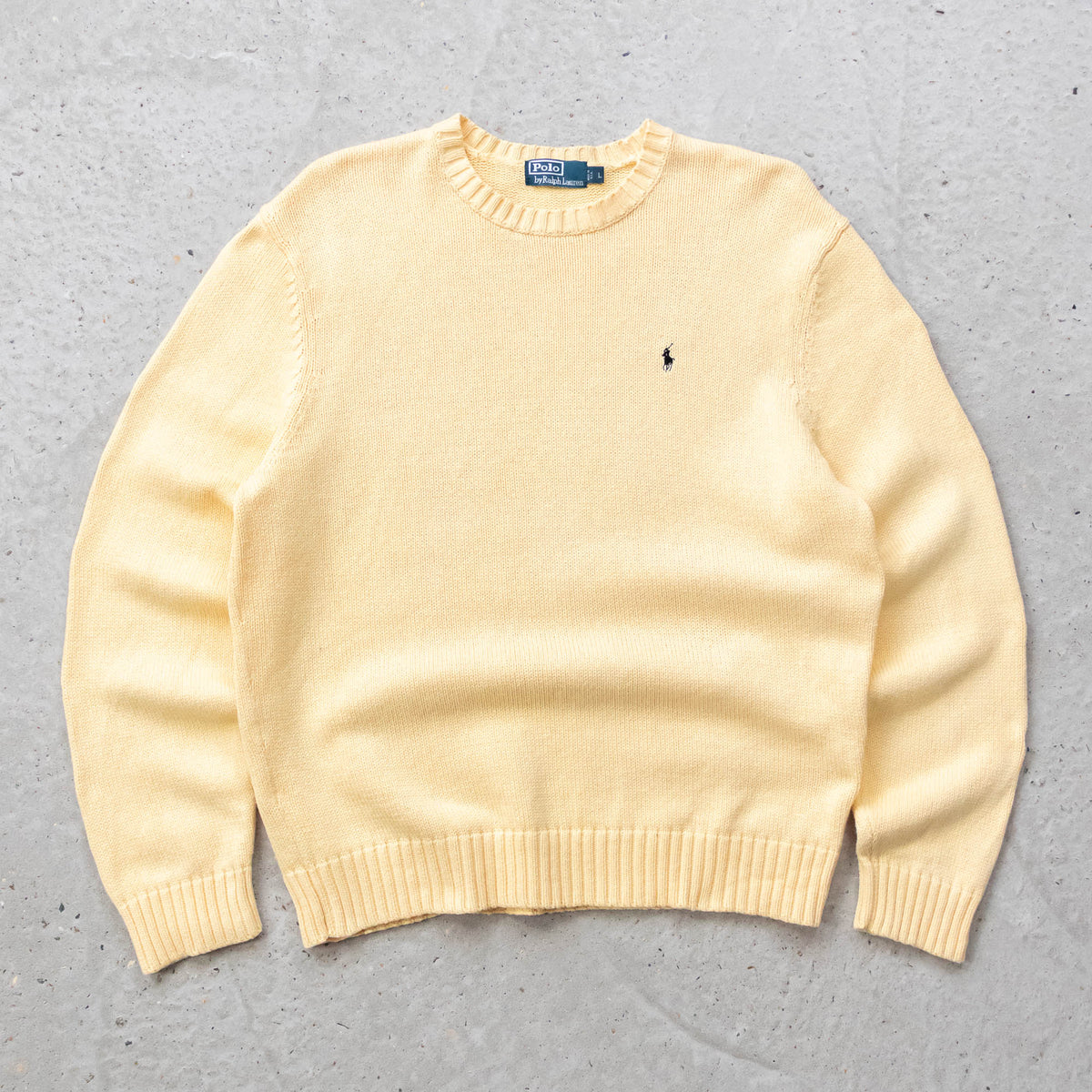 Polo Ralph Lauren Heavy Knit Sweater - 90s (L)