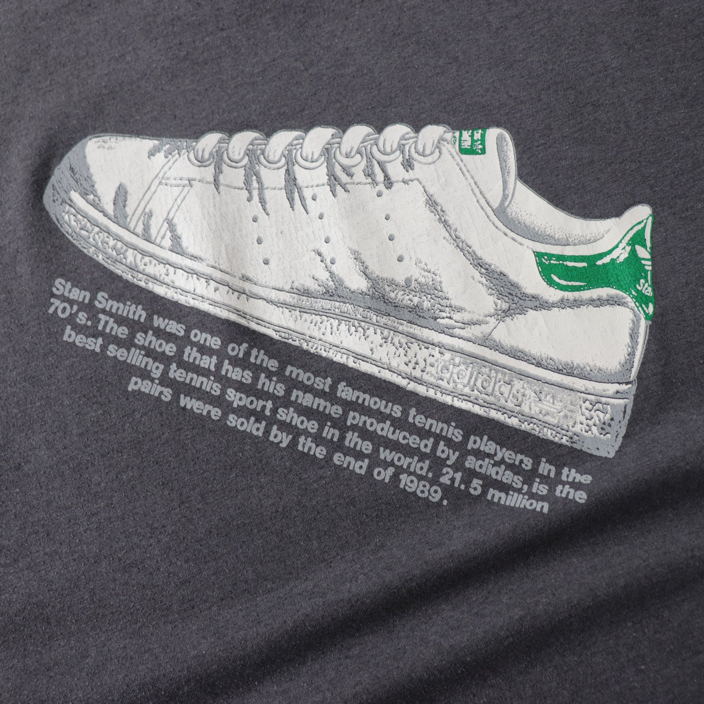 Vintage 1989 Adidas Stan Smith Tee - L