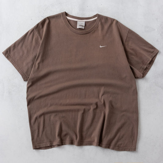 Vintage 2000s Nike Mini Swoosh Tee - XL