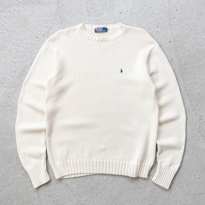 Polo Ralph Lauren Heavy Knit Sweater - 90s (M)
