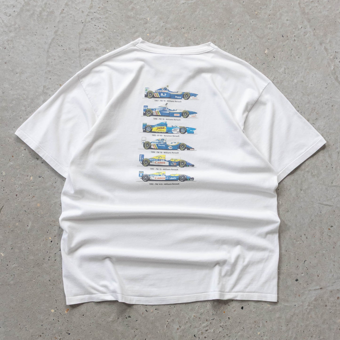 Team Renault Formula 1 Racing Tee - 1997 (XL)