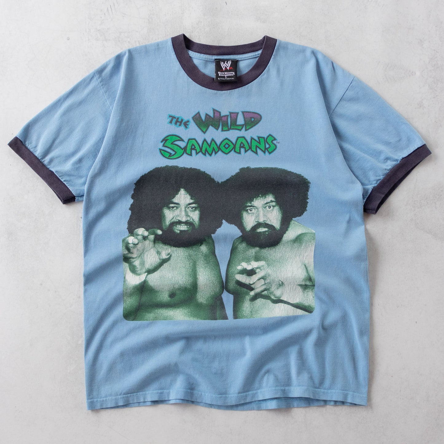 Vintage 2000s Wild Samoans WWE Tee - L