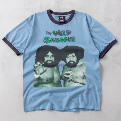 Vintage 2000s Wild Samoans WWE Tee - L