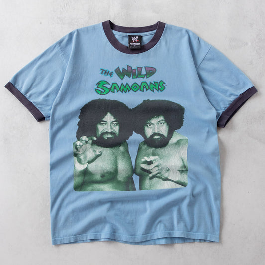 Vintage 2000s Wild Samoans WWE Tee - L