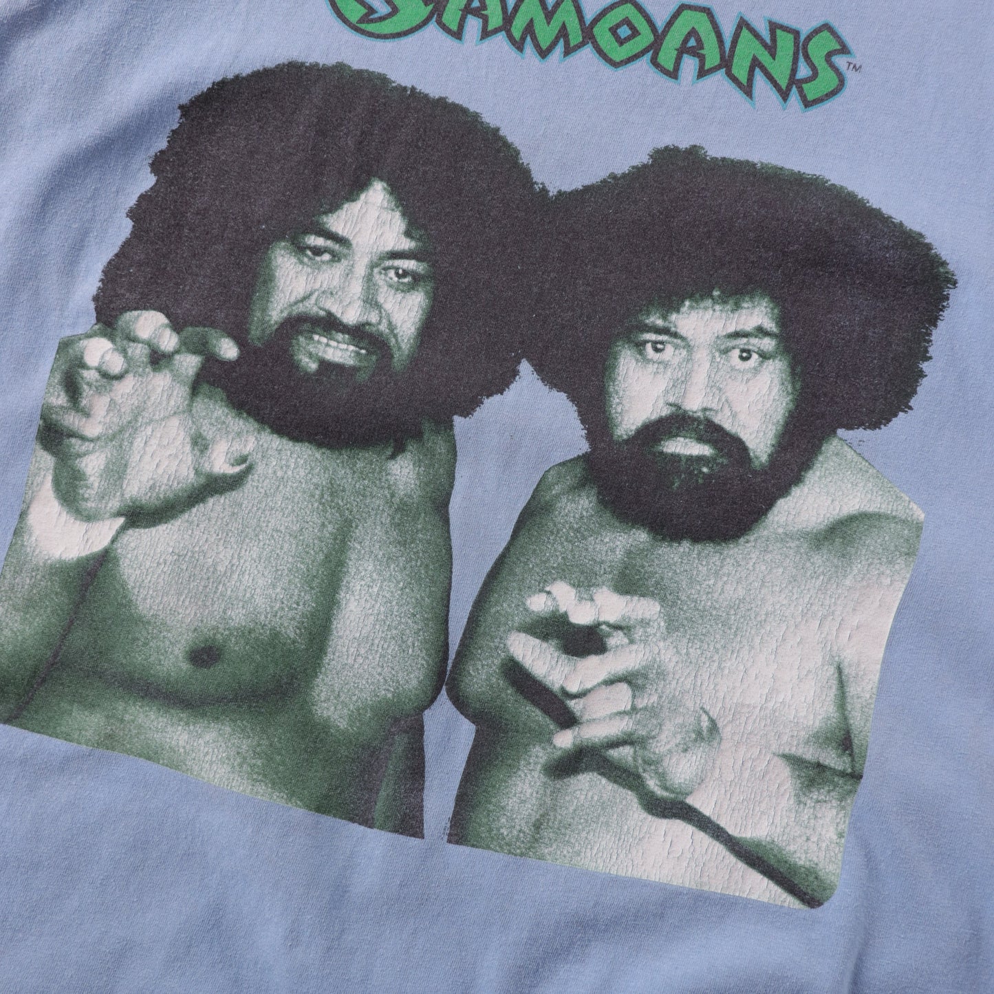 Vintage 2000s Wild Samoans WWE Tee - L