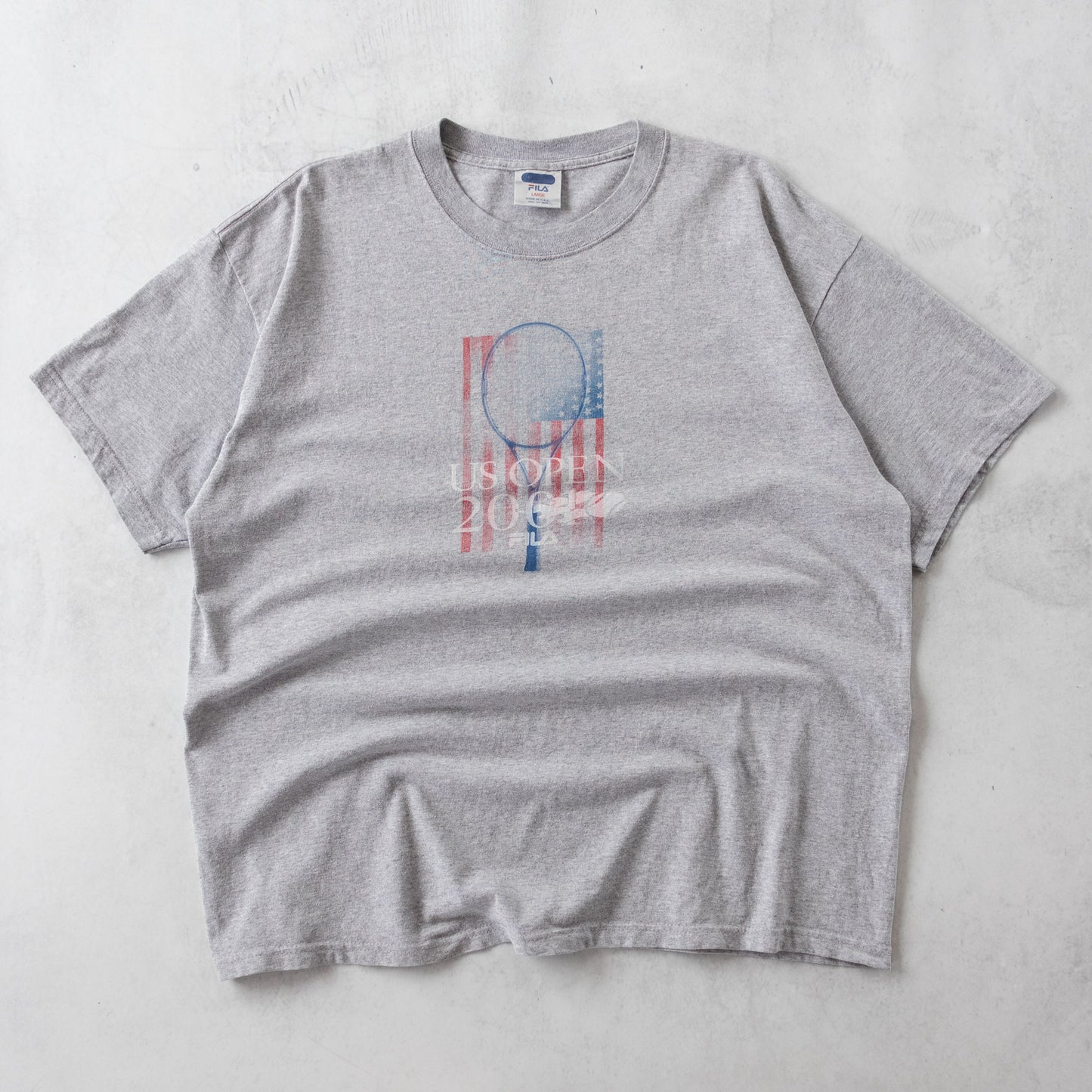 Vintage 2001 US Open Tennis FILA Tee - L