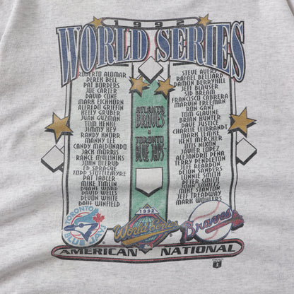 Vintage 1992 Braves vs Blue Jays MLB Salem Tee - XL