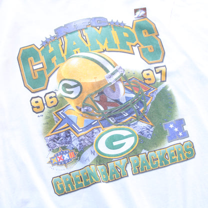 Vintage 1997 Green Bay Packers NFL Tee - L