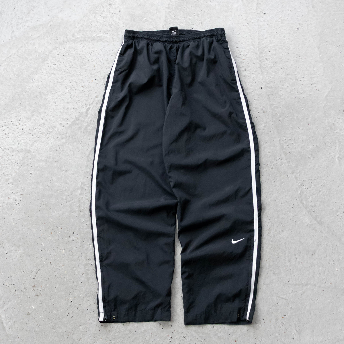 Nike Mini Swoosh Striped Track Pants - 90s (XL)