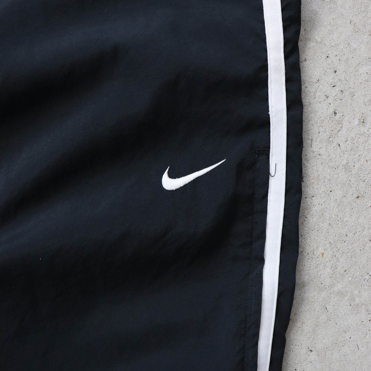 Nike Mini Swoosh Striped Track Pants - 90s (XL)