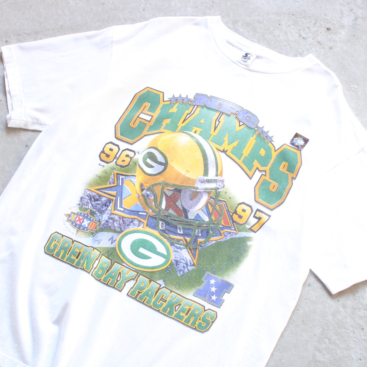 Vintage 1997 Green Bay Packers NFL Tee - L