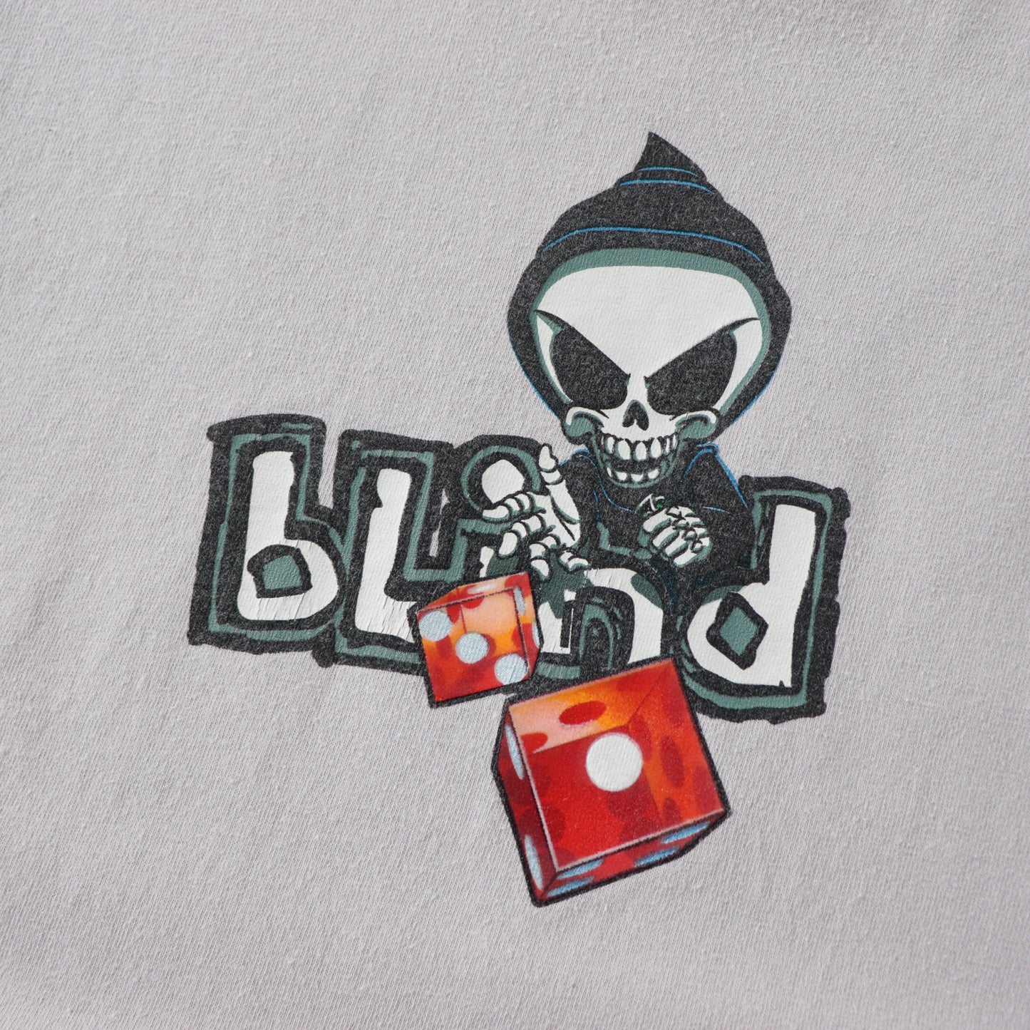 Vintage 90s Blind Skateboards Grim Reaper Tee - L