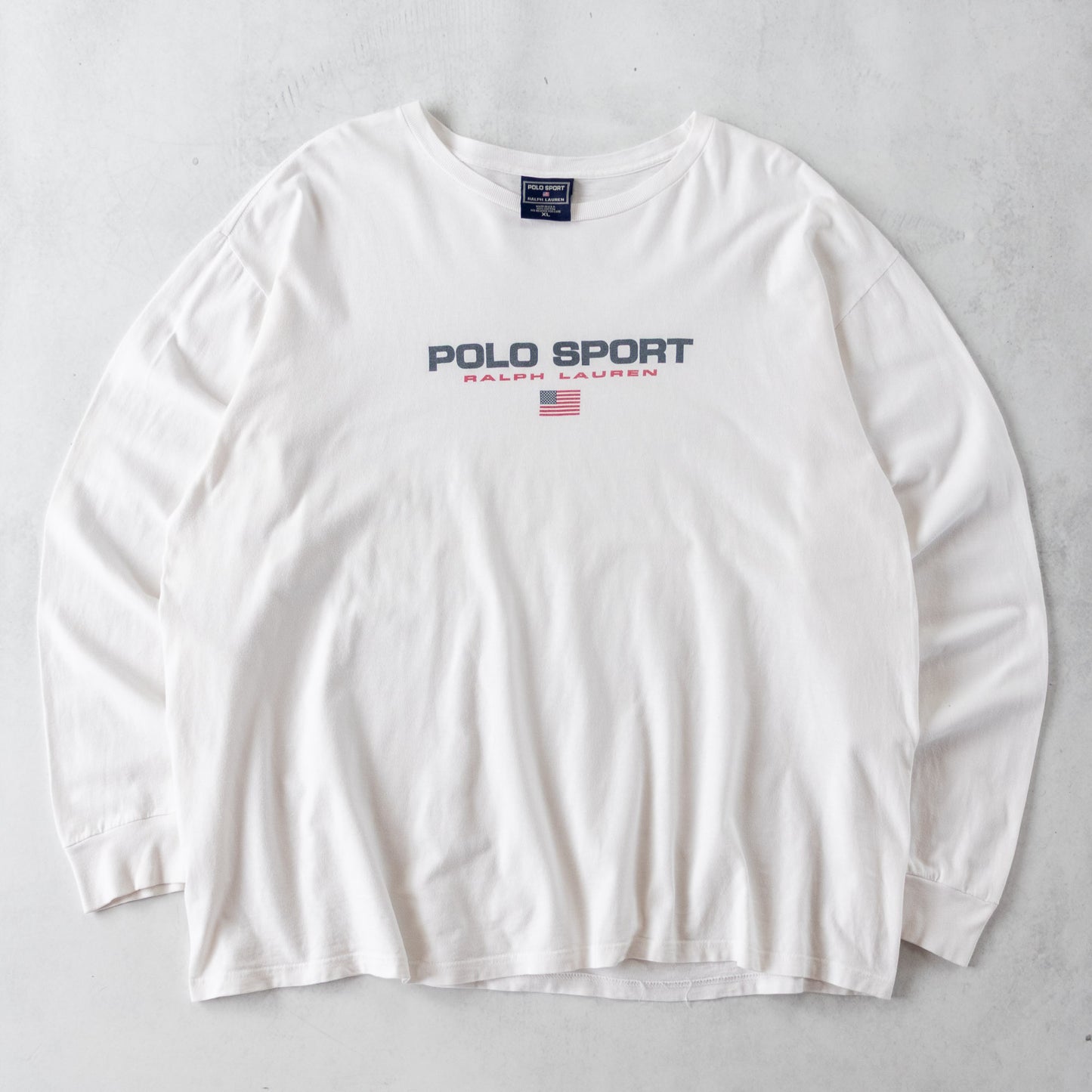 Vintage 90s Polo Sport Ralph Lauren Long Sleeve Tee - XL