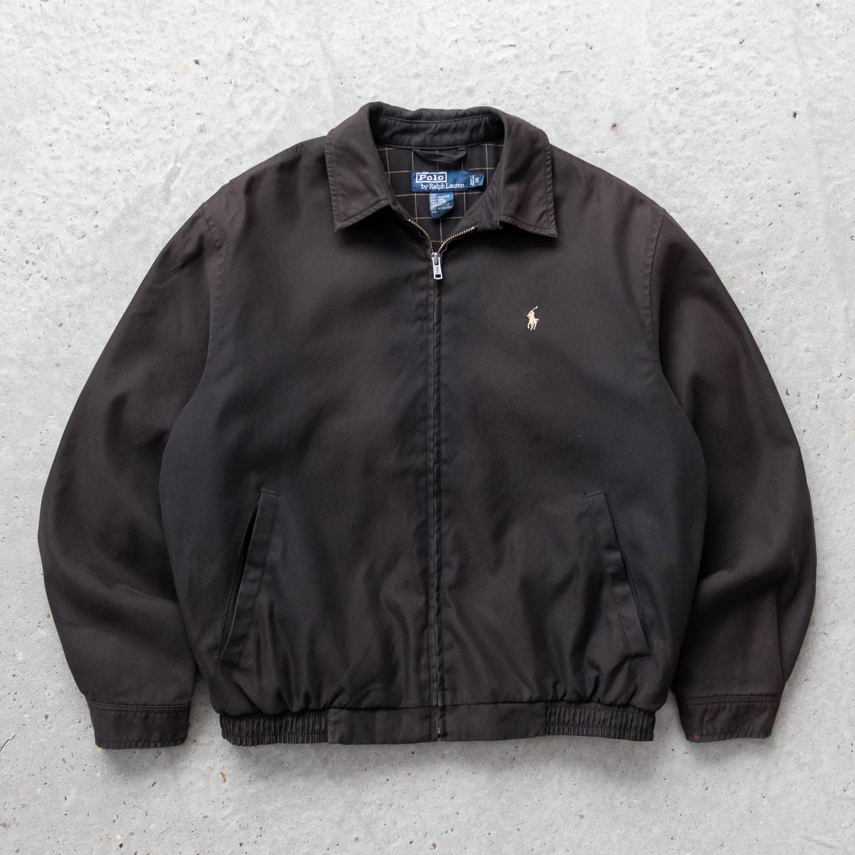 Polo Ralph Lauren Plaid Lined Harrington Jacket - 2000s (S)