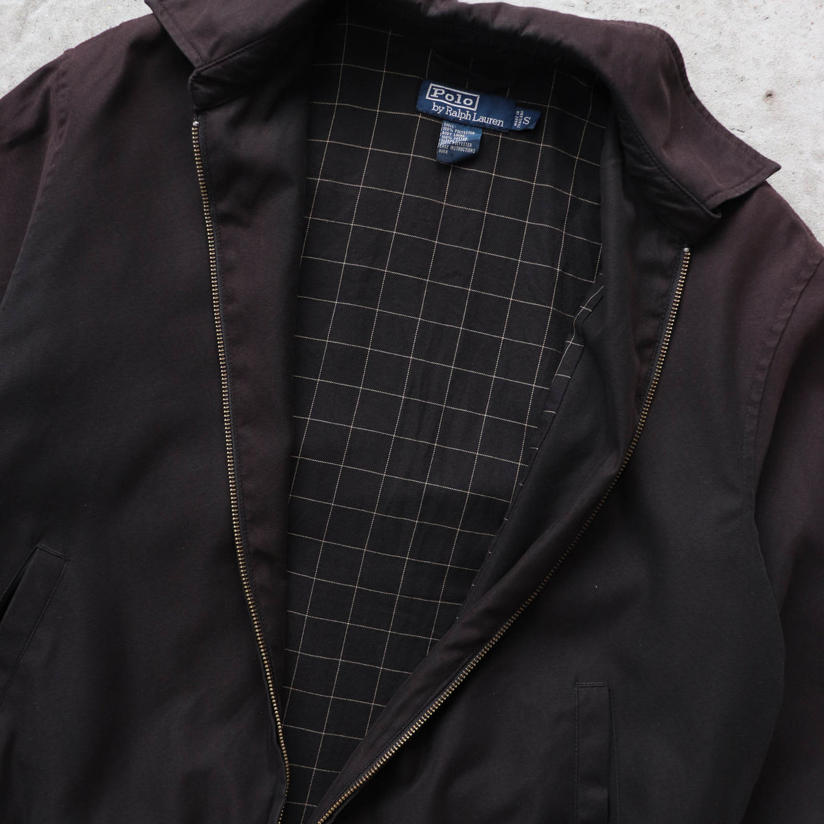 Polo Ralph Lauren Plaid Lined Harrington Jacket - 2000s (S)