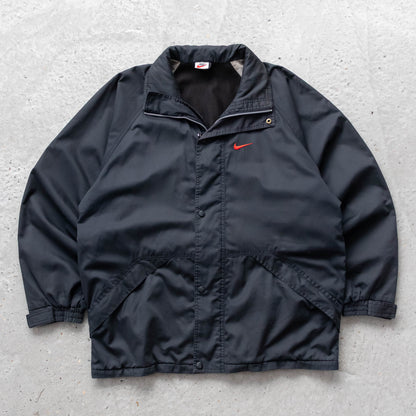 Nike Big Swoosh Fleece Lined Jacket - 90s (L)