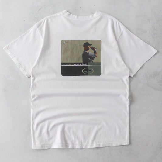 Vintage 90s Tiger Woods Nike Golf Tee - L