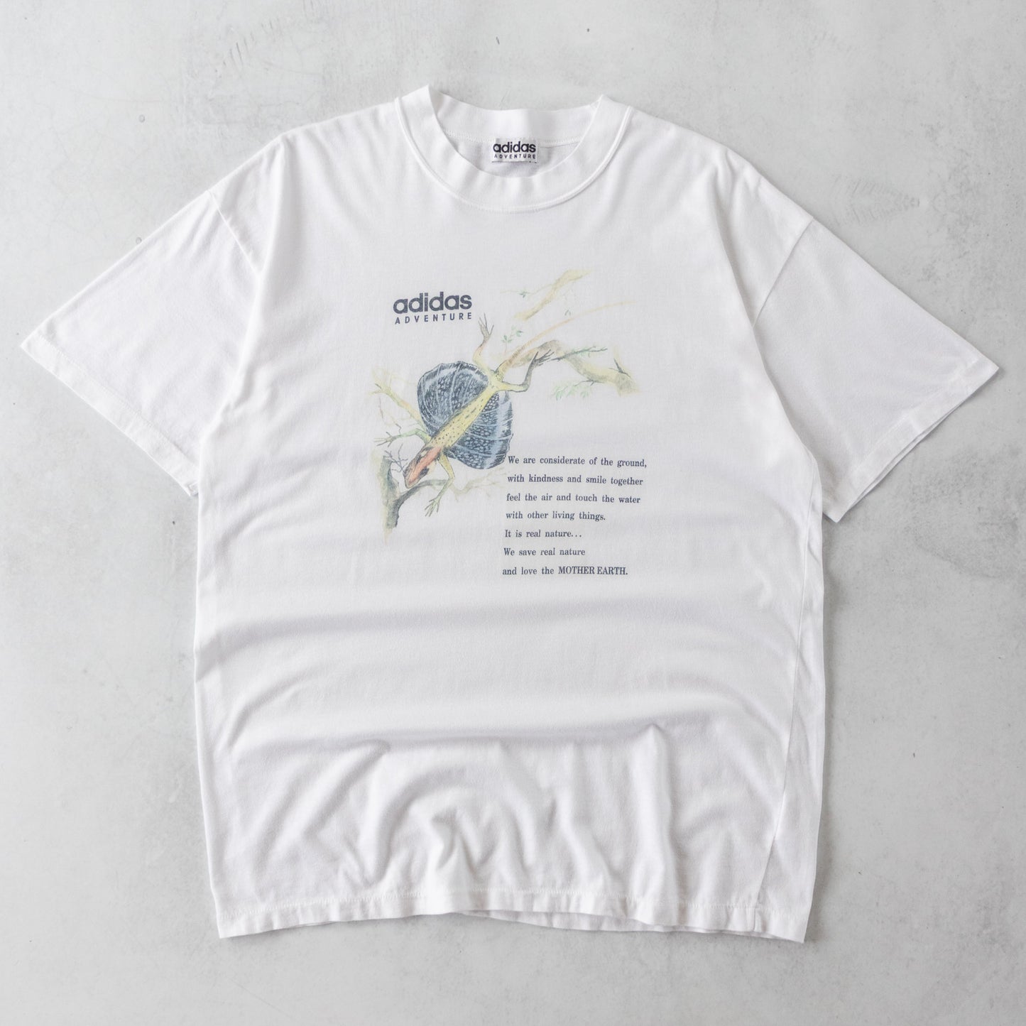 Vintage 90s Adidas Adventure Tee - L