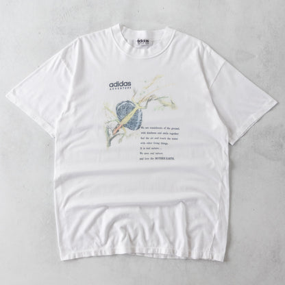 Vintage 90s Adidas Adventure Tee - L
