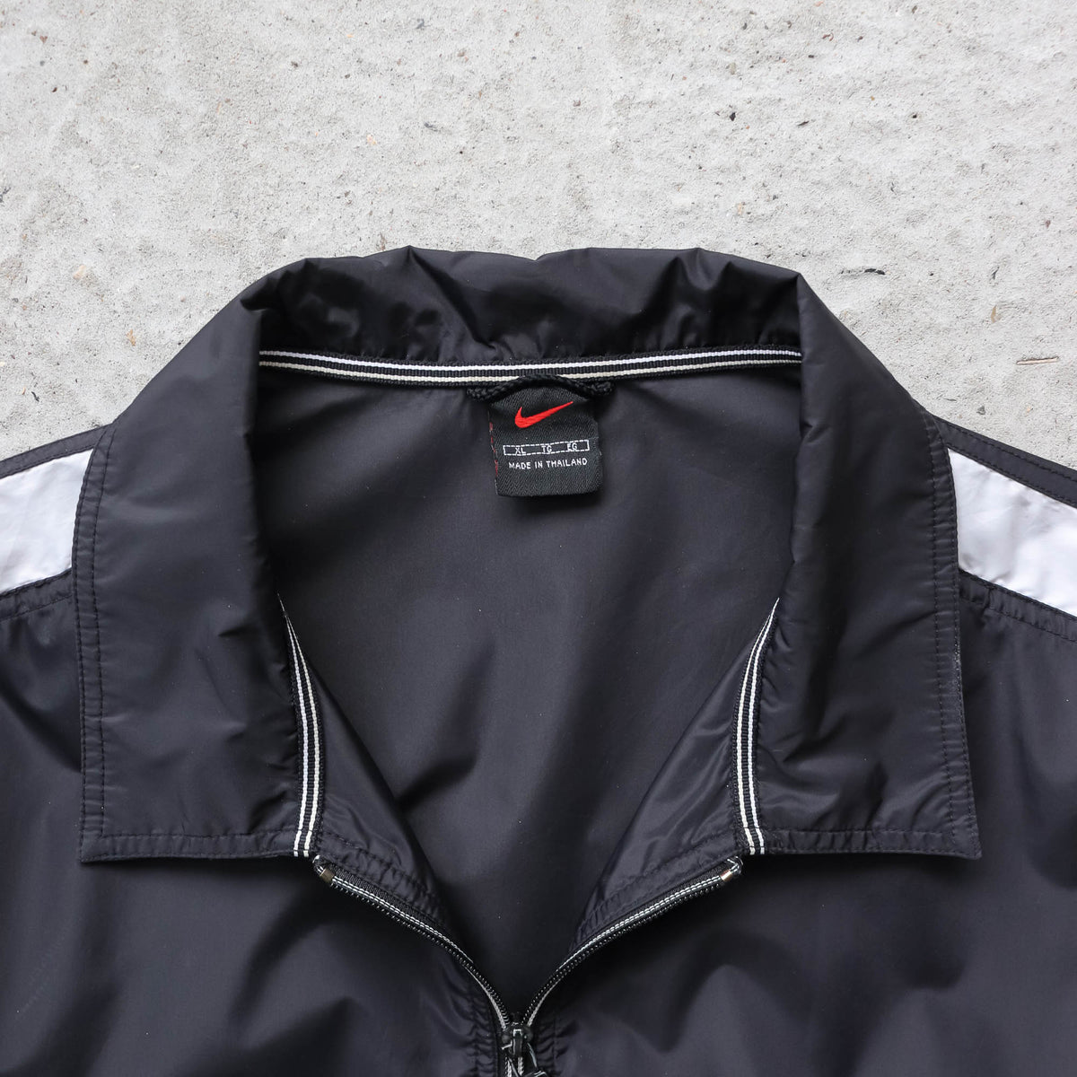Nike Swoosh Two-Tone Windbreaker Jacket - 90s (XL)