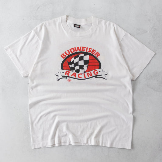 Vintage 1989 Budweiser Ice Racing Championships Tee - XL