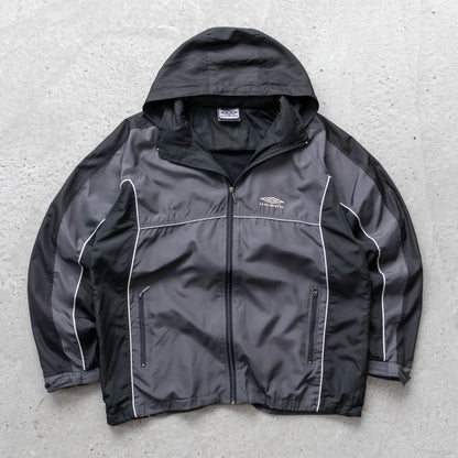 Umbro Diamond Logo Panelled Windbreaker Jacket - 90s (L)