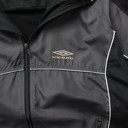 Umbro Diamond Logo Panelled Windbreaker Jacket - 90s (L)